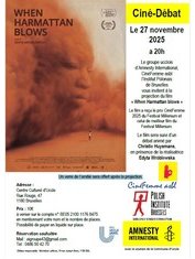 Save the date 27 Novembre 2025 Projection du Prix CinéFemme au Festival Millenium 2025 : "When Harmattan Blows" d'Edyta Wróblewska au Centre Culturel d'Uccle